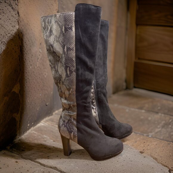 Kasper sz Lâtrapeze or swing tank, blouse, EUC, 100% poly, animal printâ - Picture 14 of 15